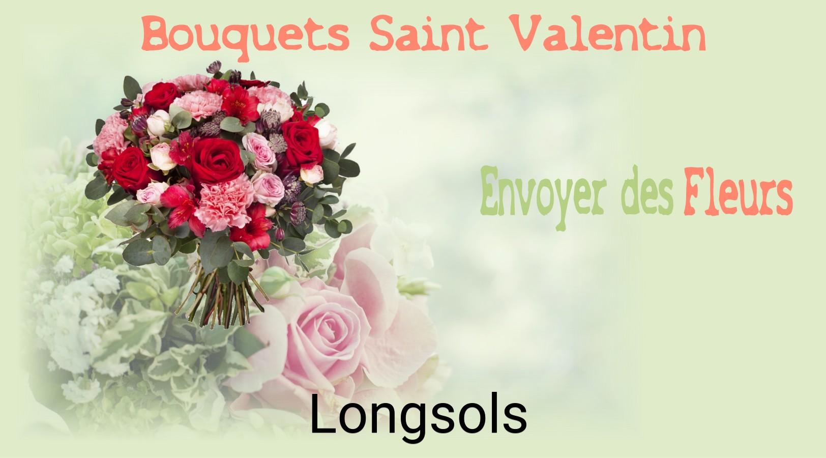 Roses de Saint-Valentin livrées à Longsols